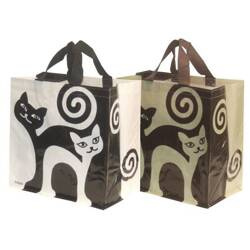 Torba Animals Zakręcone koty 35x20x35cm 24L mix