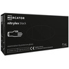 NITRYLEX BLACK Rękawice nitrylowe S 100szt czarne