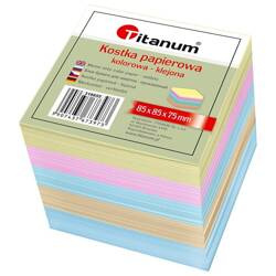 TITANUM Kostka biurowa klejona 85x85x75mm kolor