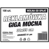 Reklamówka Giga 30x55cm 51µm 100 szt.