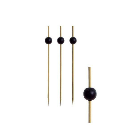 FINGERFOOD Wykałaczki b. Black Pearl 12,5cm 250szt