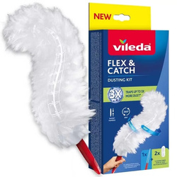VILEDA Miotełka do kurzu krótka Flex&Catch+2wkłady
