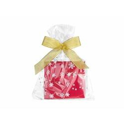 Torebka celofanowa Śnieżynki 30x50cm PP 50 szt.