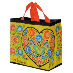 Torba Esy Floresy Folklor 35x20x35cm 24L żółta