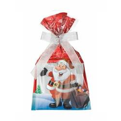 Torebka celofanowa Mikołaj 20x35cm PP 50 szt.