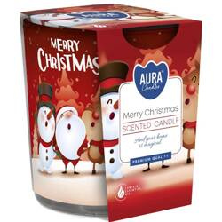 Świeca zapachowa w szkle 1 szt. Wesołych Świąt