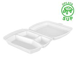 Menu Box trójdzielny HP4 XPS 245x210x70mm 125 szt.