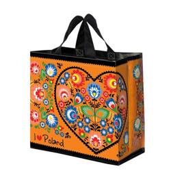 Torba Esy Floresy Folklor 35x20x35cm 24L pomarańcz