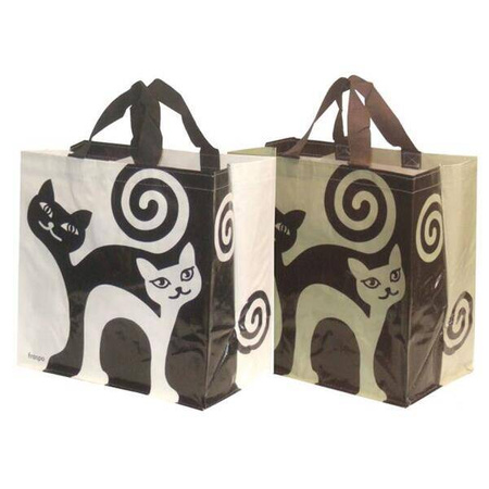 Torba Animals Zakręcone koty 35x20x35cm 24L mix