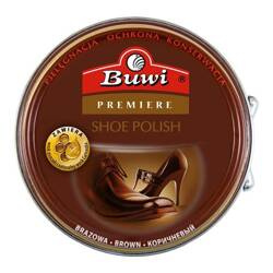 BUWI Premiere Pasta stała do obuwia 40ml brązowa