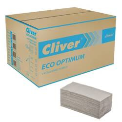 CLIVER Eco Optimum Ręcznik ZZ 1W 4000 szt. szary