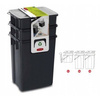 RECYCLE BINS Zestaw poj. na odpady 2x10L+6L (26L)