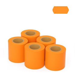 Taśma do metkownic HMTC 26x12mm 5 szt. pomarańcz.