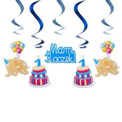 Świderki Mam roczek 60cm 5 szt. niebieskie