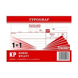 KP Dowód wpłaty 1+1 A6