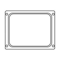 PERFECTO Ramka niedzielona 227x178mm