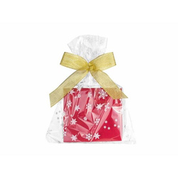 Torebka celofanowa Śnieżynki 40x57cm PP 50 szt.