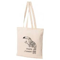Torba bawełniana Tukan z długą rączką 38x42cm