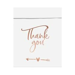 Torebki na słodycze Thank You 13x14cm 6 szt.