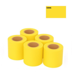 Etykieta cenowa TYP A 35x20mm w rolce 5 szt. żółta