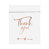 Torebki na słodycze Thank You 13x14cm 6 szt.
