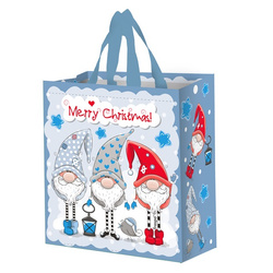 Torba Zimowi Pomocnicy 30x14x33cm 14L niebieska