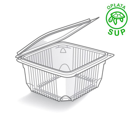 OPTIPACK Pojemnik 250ml PET 50 szt.