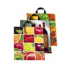 Torba Ucho LDPE 40x45cm 35µm 100 szt. r. wzory.