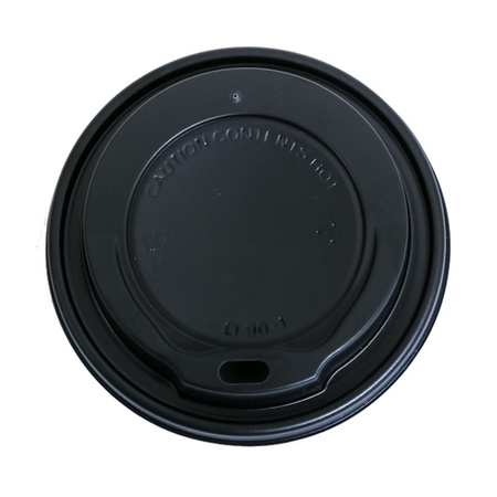 Wieczko do kubków 300-500ml (fi90) 100 szt. czarne