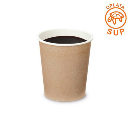Kubek papierowy 100ml (fi62) 1W 50 szt. kraft