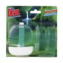 DR.DEVIL Zawieszka do WC 3w1 3x55ml Natur Fresh