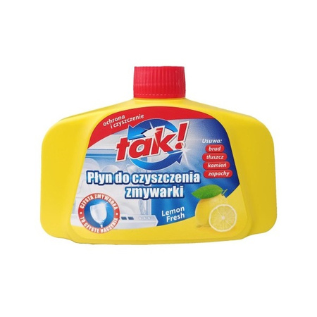 TAK Płyn do czyszczenia zmywarki 250ml lemon fresh