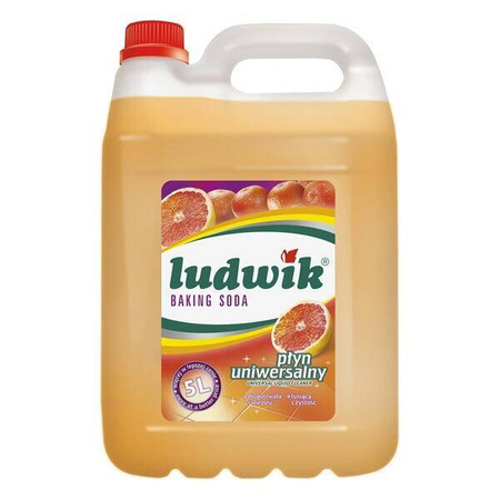 LUDWIK Płyn uniwersalny Baking soda 5L cytrusowy