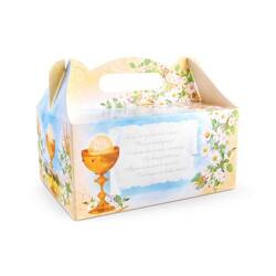 Pudełko na ciasto komunijne 10 szt. uniwersalne