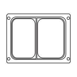 PERFECTO Ramka dwudzielna 227x178mm