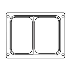 PERFECTO Ramka dwudzielna 227x178mm