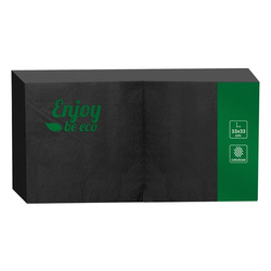 ENJOY&BE ECO Serwetki 2W 33x33cm 250 szt. czarne