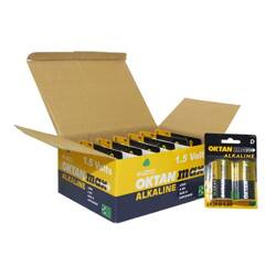 OKTANMAX Bateria alkaliczna LR20 D 1,5V 2 szt.