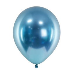GLOSSY Balon 30cm 10 szt. niebieski
