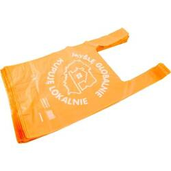 PERFECTO Reklamówki pomarań. 30x55cm 18µm 80 szt.