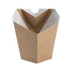 ENJOY&BE ECO Opakowanie duże na frytki+DIP 100 szt