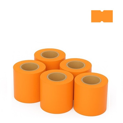 Taśma do metkownic MHK 21,5x12mm 5 szt. pomarańcz.