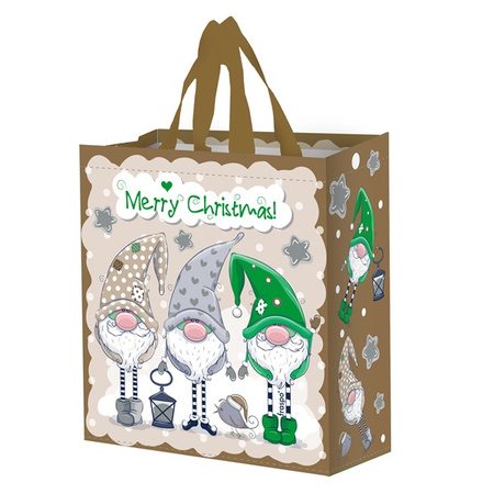 Torba Zimowi Pomocnicy 30x14x33cm 14L złota