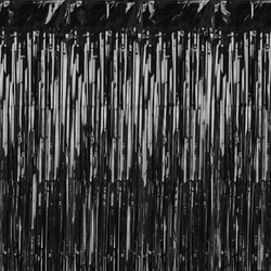 Kurtyna Party 100x200cm czarna