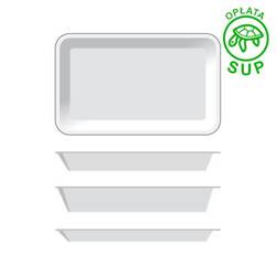 Tacka styr. 225x138x35mm XPS 600 szt. biała