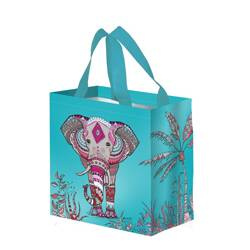 Torba Mini Słoń 25x15x27cm 10L niebieska