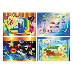 PROTOS Papier kolorowy A5/8  kartek