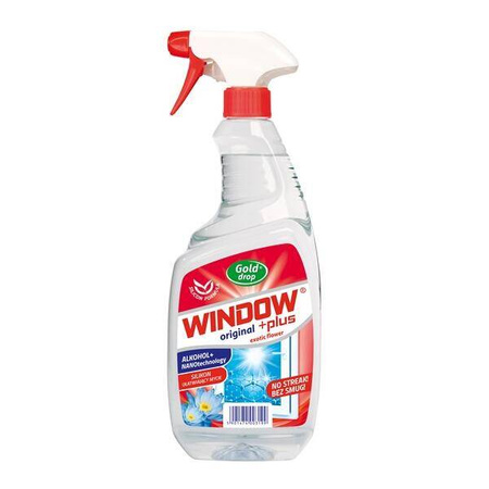 WINDOW Plus Płyn do szyb 0,75L atomizer, nanotech.