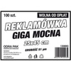 Reklamówka Giga 25x45cm 51µm 100 szt.