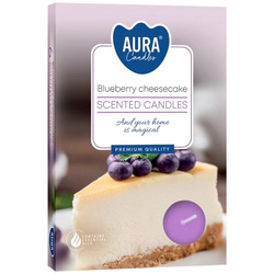 Podgrzewacze zapachowe (4h) 6 szt. sernik jagodowy